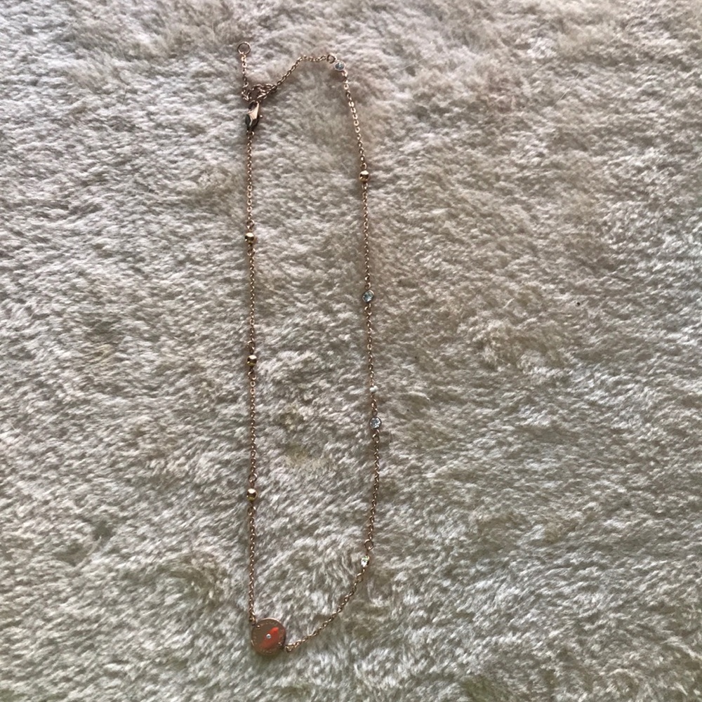Rose gold Michael Kors necklace